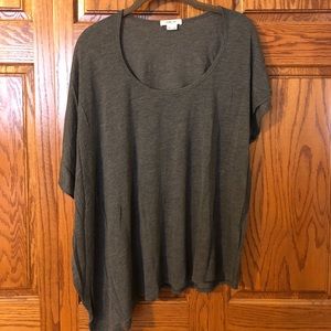 Helmet Lang Asymmetrical Top